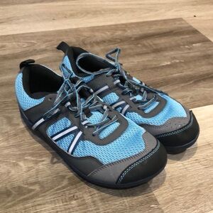 Blue and Gray Women's Athletic Shoes